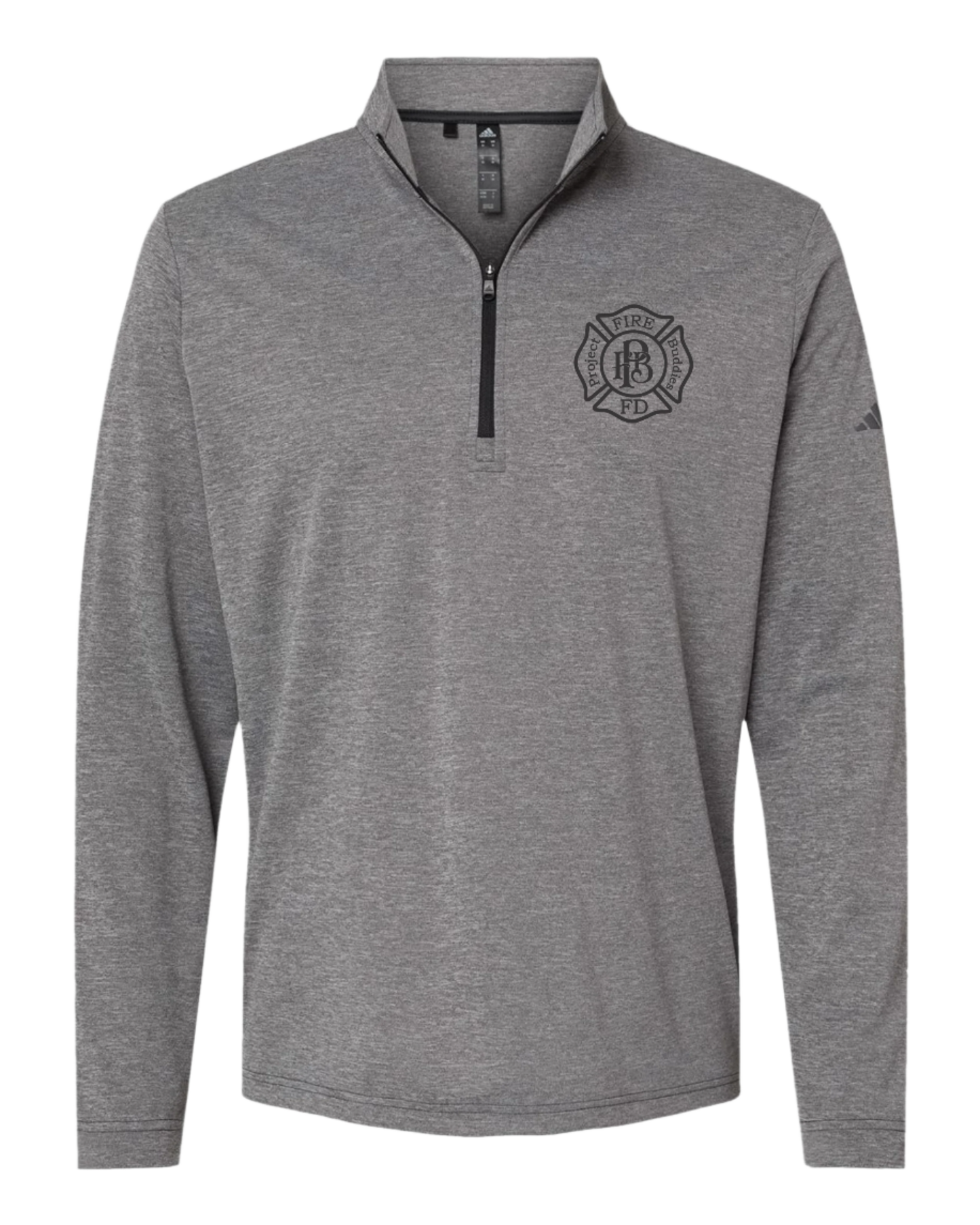 Adidas Lightweight Quarter-Zip Pullover - with PFB embroidered Maltese