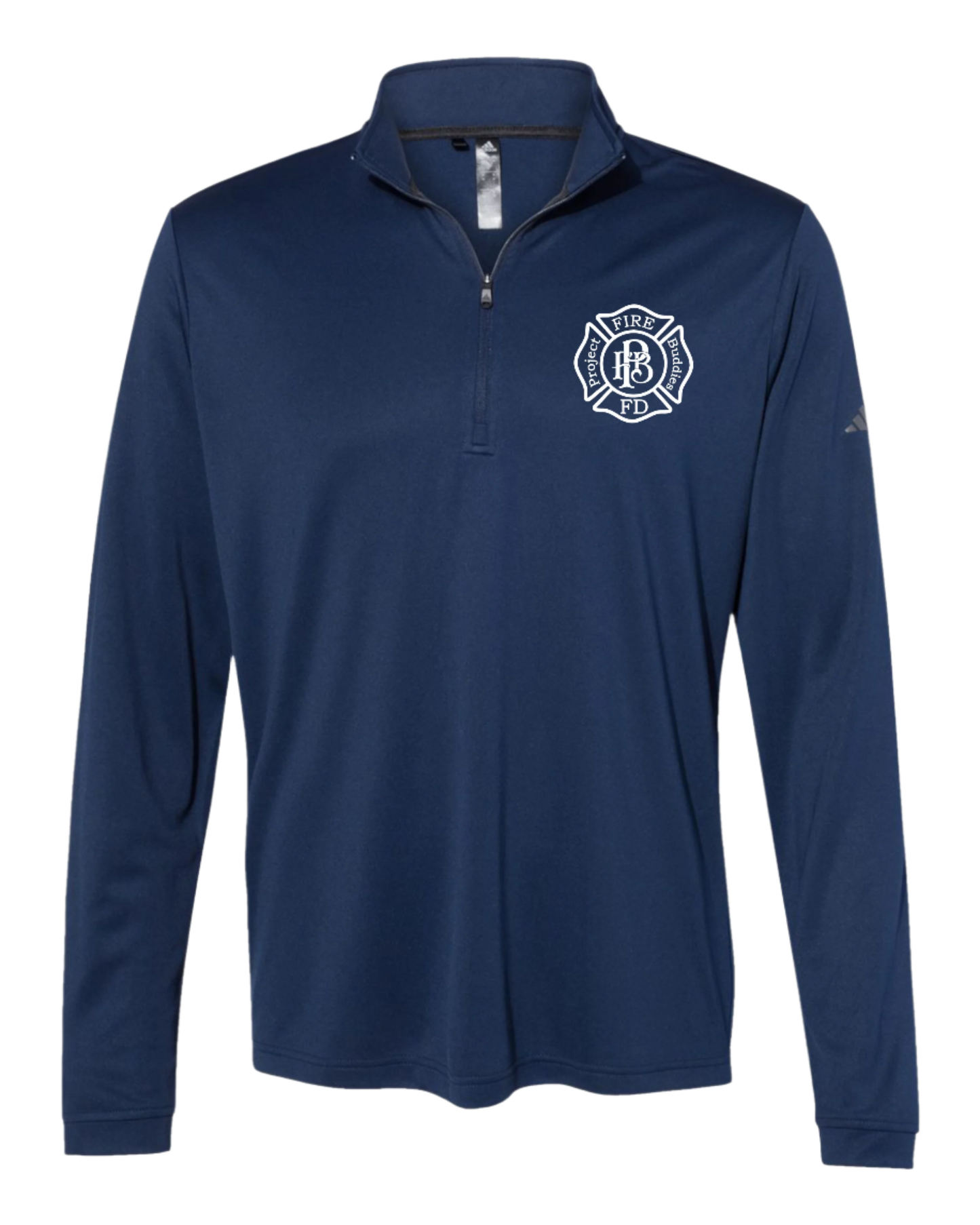 Adidas Lightweight Quarter-Zip Pullover - with PFB embroidered Maltese