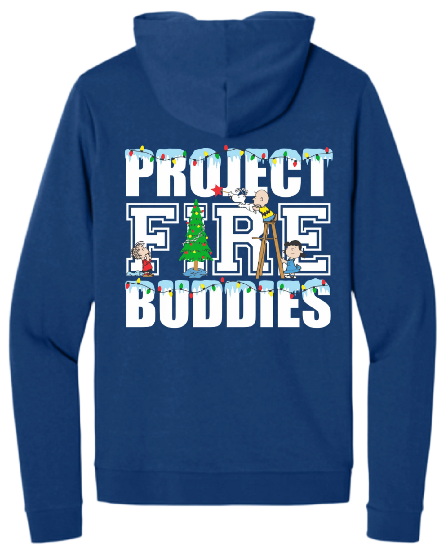 (Limited Time) PFB Charlie Brown XMAS (Lighter weight Hoodie) Perfect Tri® Fleece Pullover Hoodie