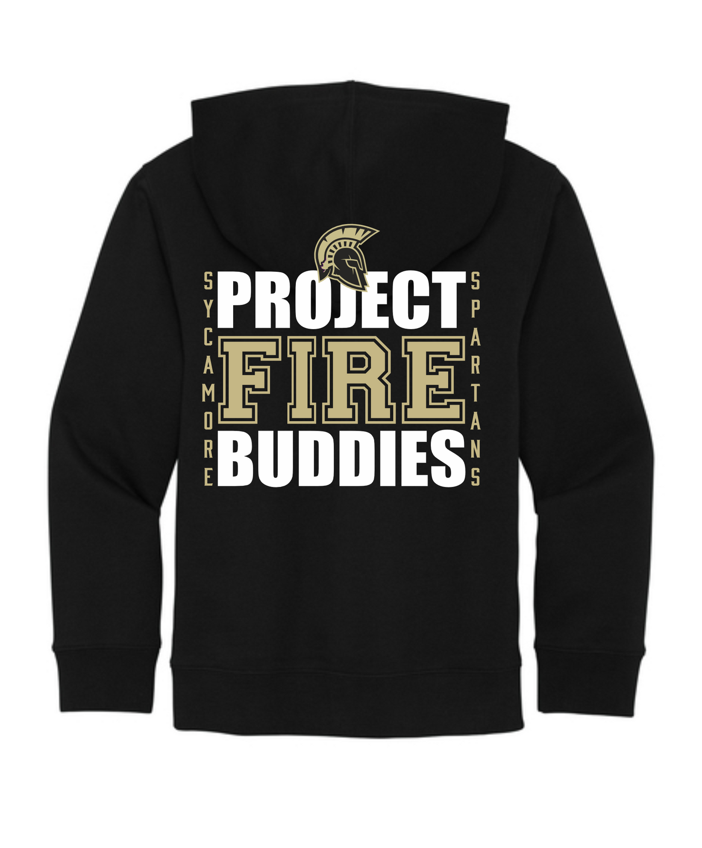 PRE-SALE-YOUTH Sycamore Spartans PFB Brand PULLOVER Hoodie