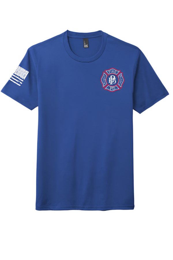 PFB Brand Perfect Tri Tee with American Flag