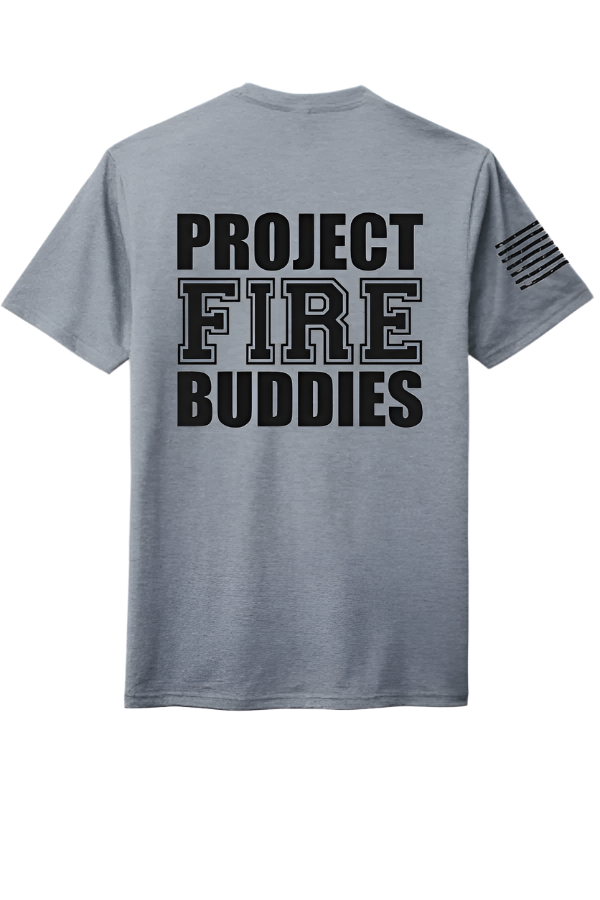 PFB Brand Perfect Tri Tee with American Flag
