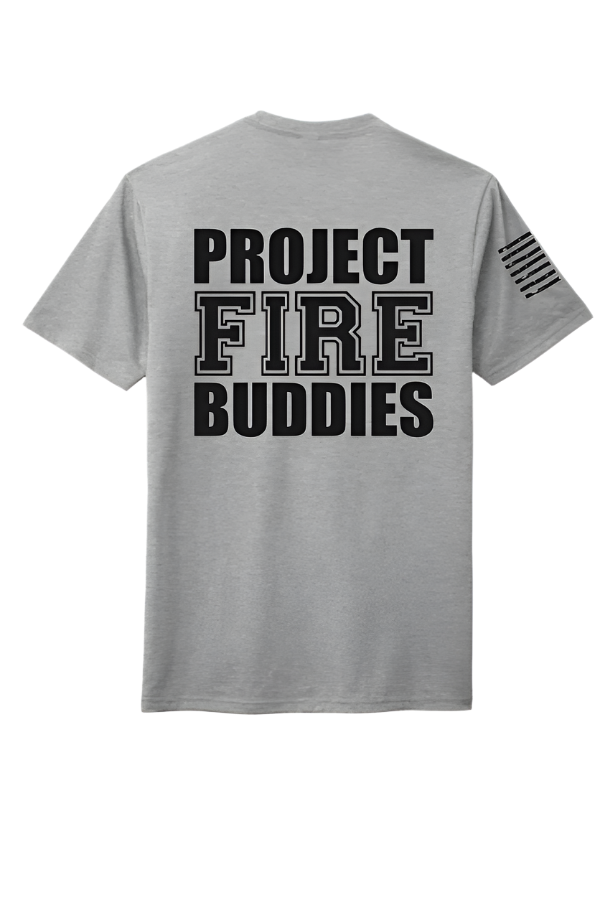 PFB Brand Perfect Tri Tee with American Flag