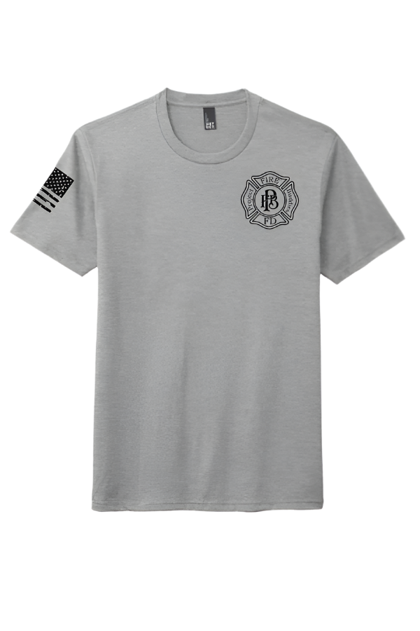PFB Brand Perfect Tri Tee with American Flag