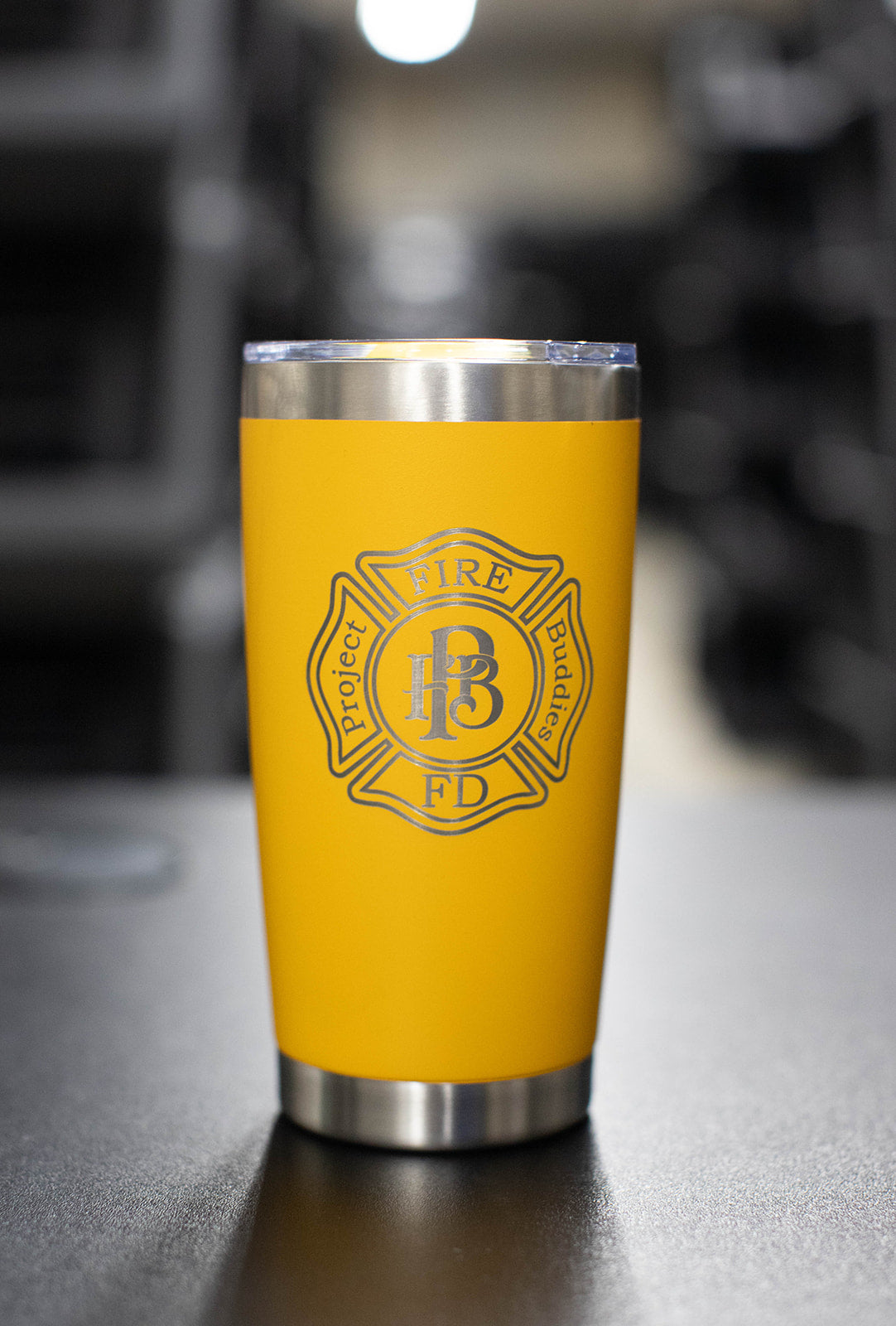 PFB 20 oz engraved tumbler