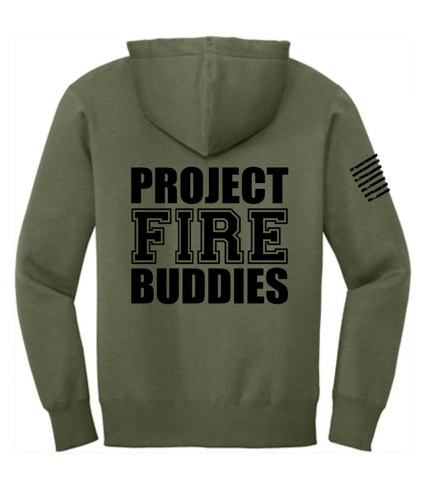 NEW! PFB Perfect Weight Fleece Full-Zip Hoodie