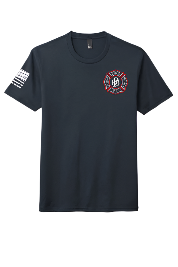 PFB Brand Perfect Tri Tee with American Flag