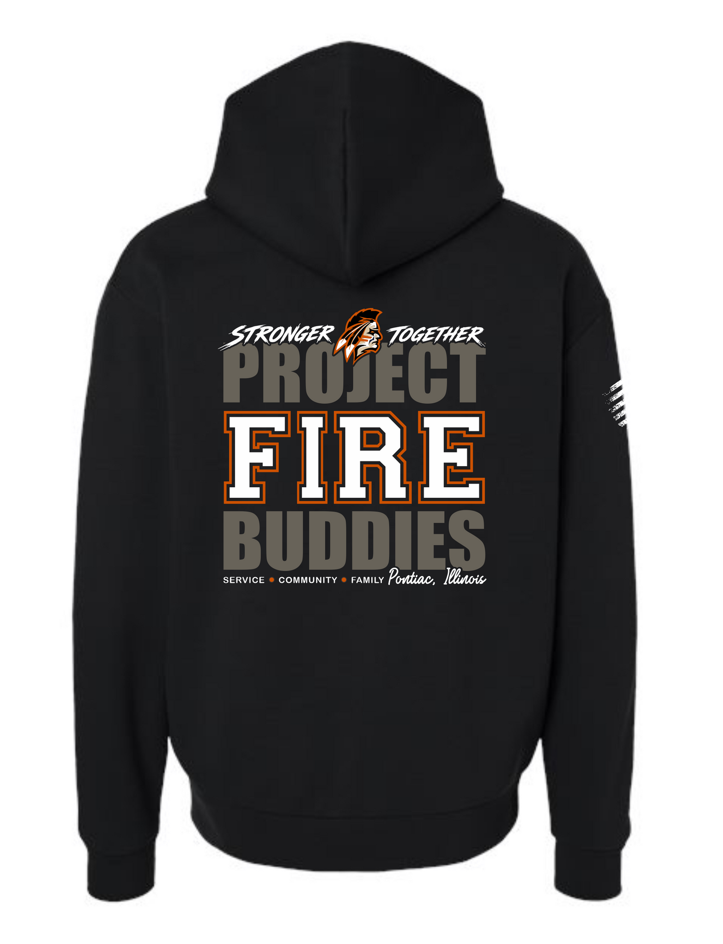PRE-SALE Unisex Pontiac Stronger Together PFB Hoodie
