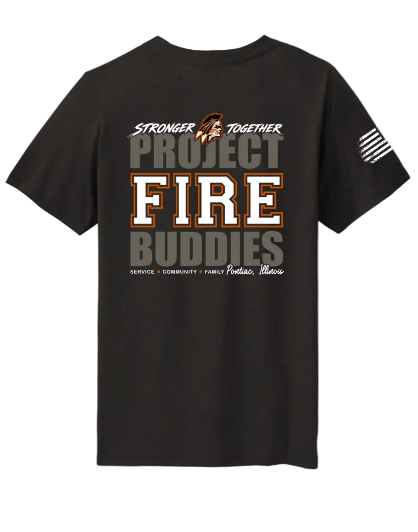 PRE-SALE-Youth Pontiac Stronger Together PFB Tee