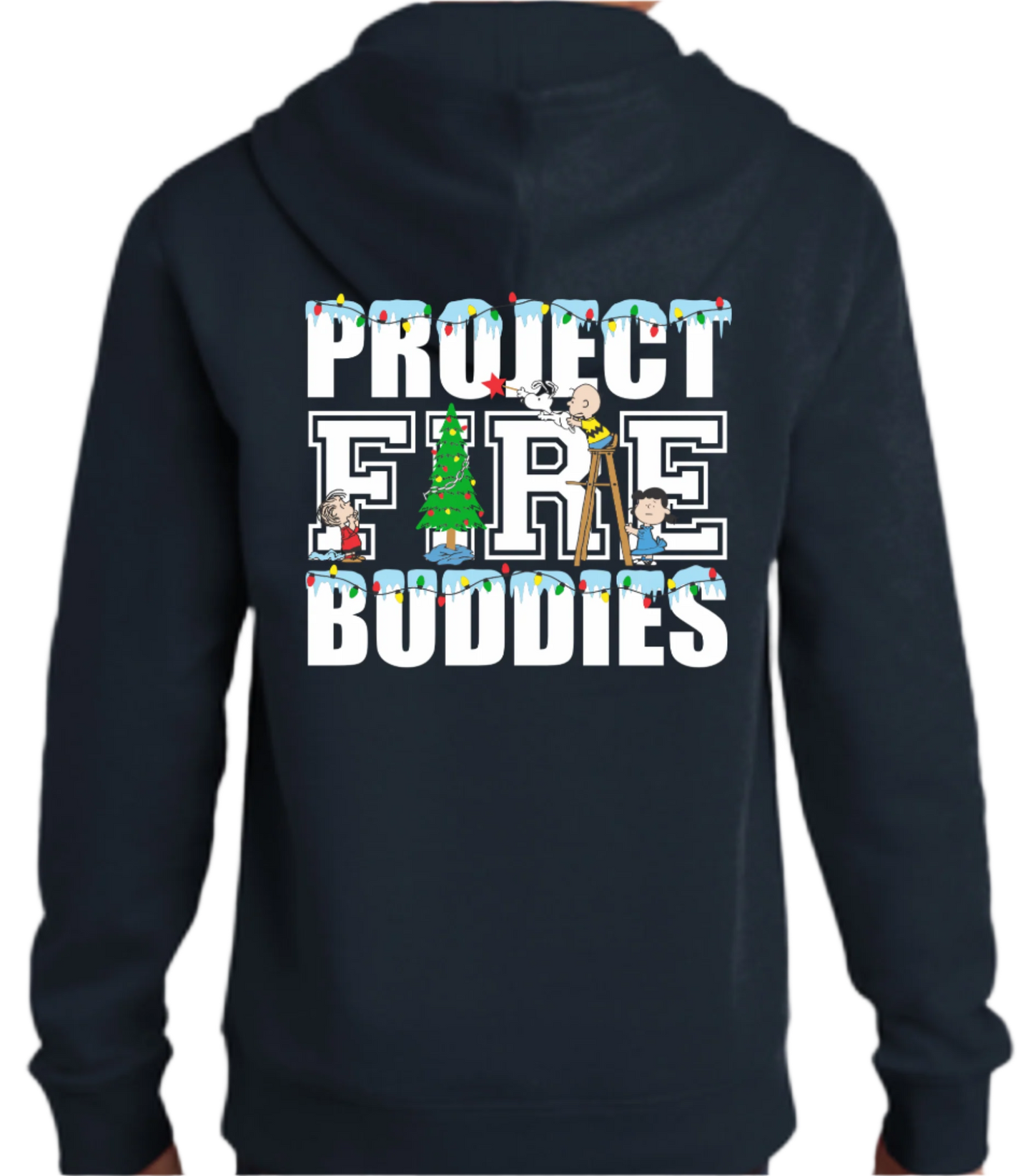 (Limited Time) YOUTH PFB Charlie Brown XMAS Fleece Hoodie