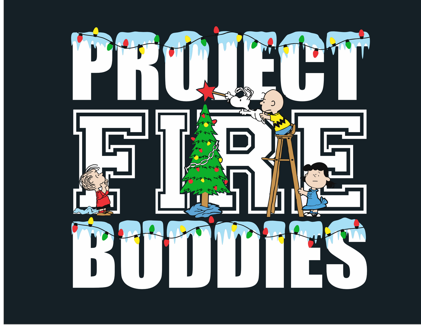 (Limited Time) YOUTH PFB Charlie Brown XMAS Youth Perfect Tri Tee