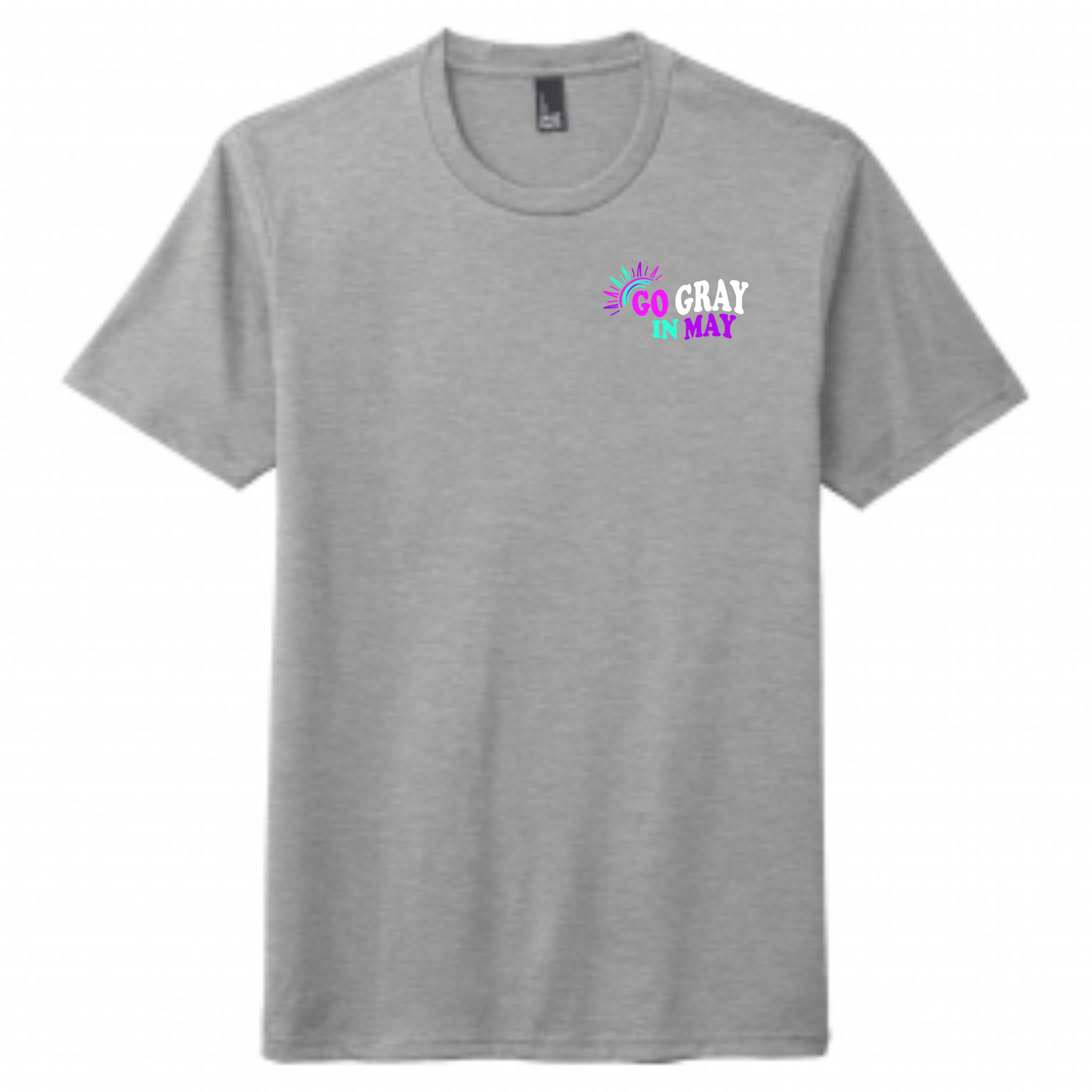 UNISEX "Go Grey in May" T shirt