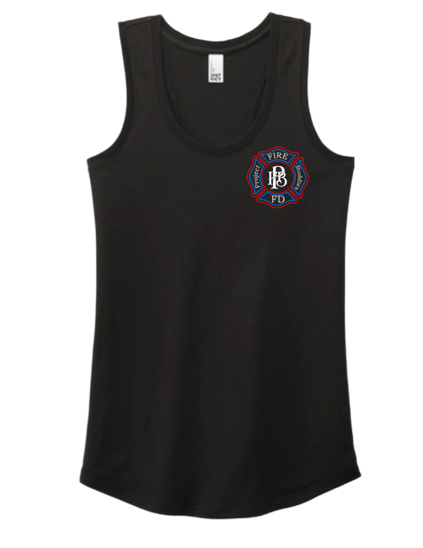 WOMEN'S 4th of July Perfect Tri RACERBACK Tank Top
