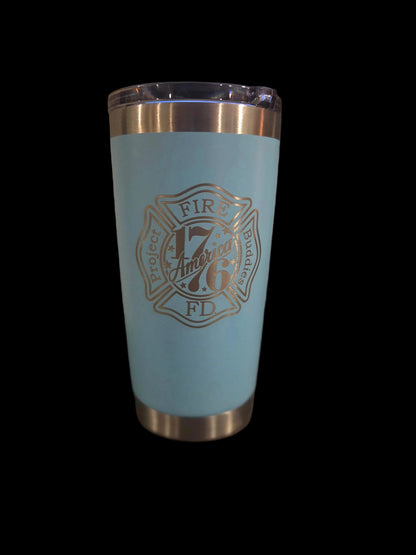 20 oz 1776 PFB engraved tumbler