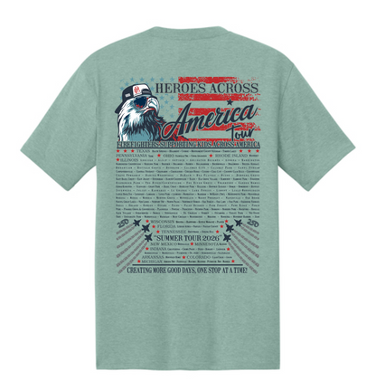 UNISEX Heroes across America PERFECT Tri Tee