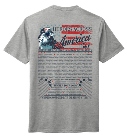 UNISEX Heroes across America PERFECT Tri Tee