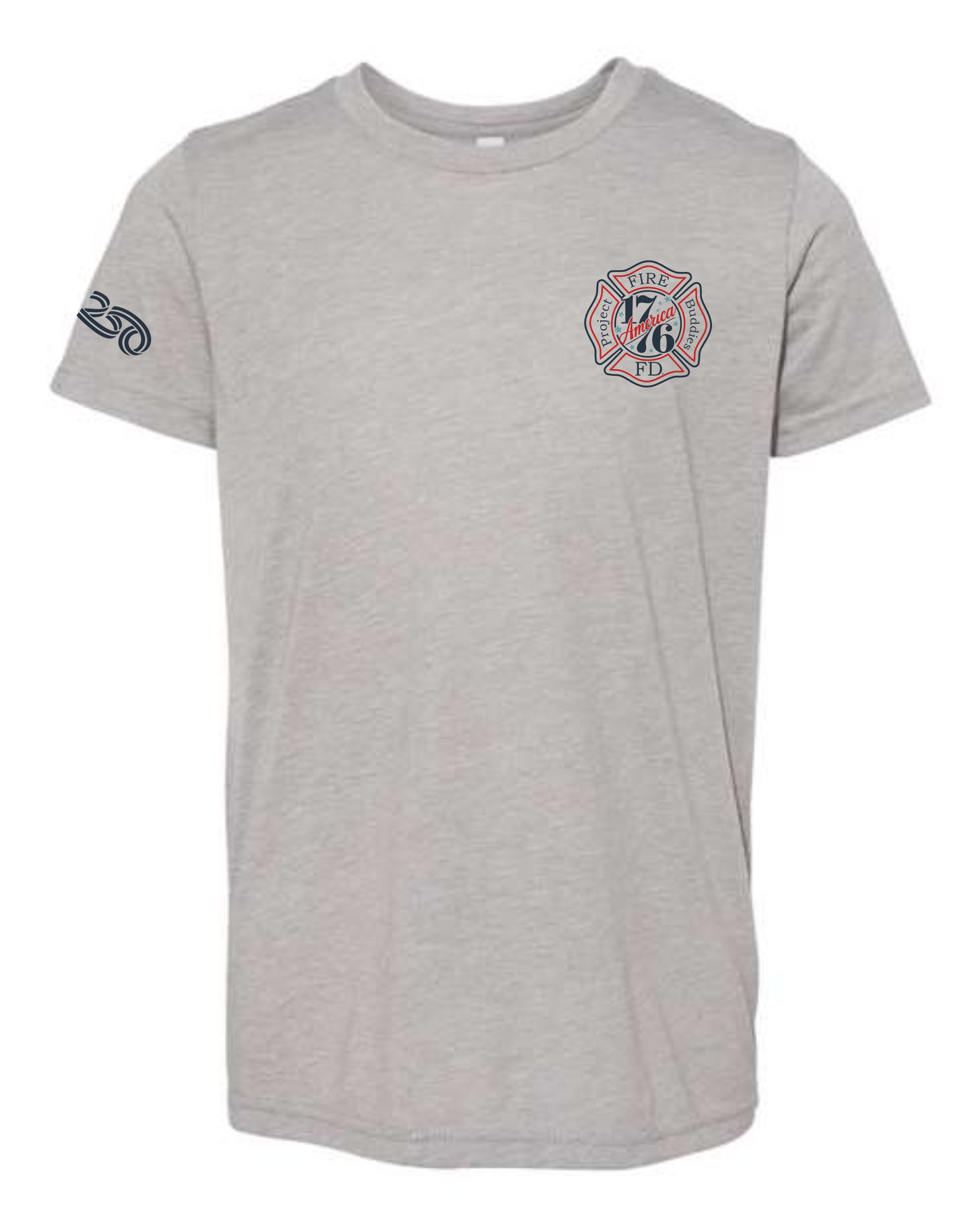 YOUTH Heroes across America PERFECT Tri Tee