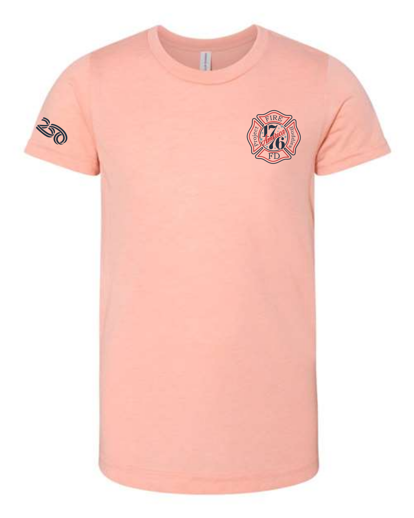 YOUTH Heroes across America PERFECT Tri Tee