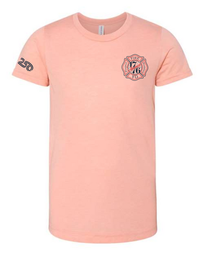 YOUTH Heroes across America PERFECT Tri Tee
