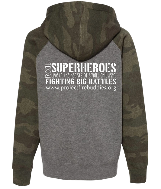 2026 Real Superhero YOUTH Pullover Hoodie