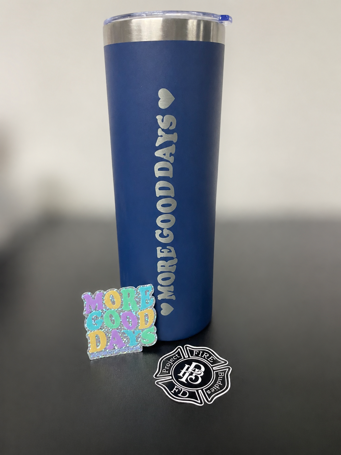 PFB 20 oz Skinny tumbler with Decals