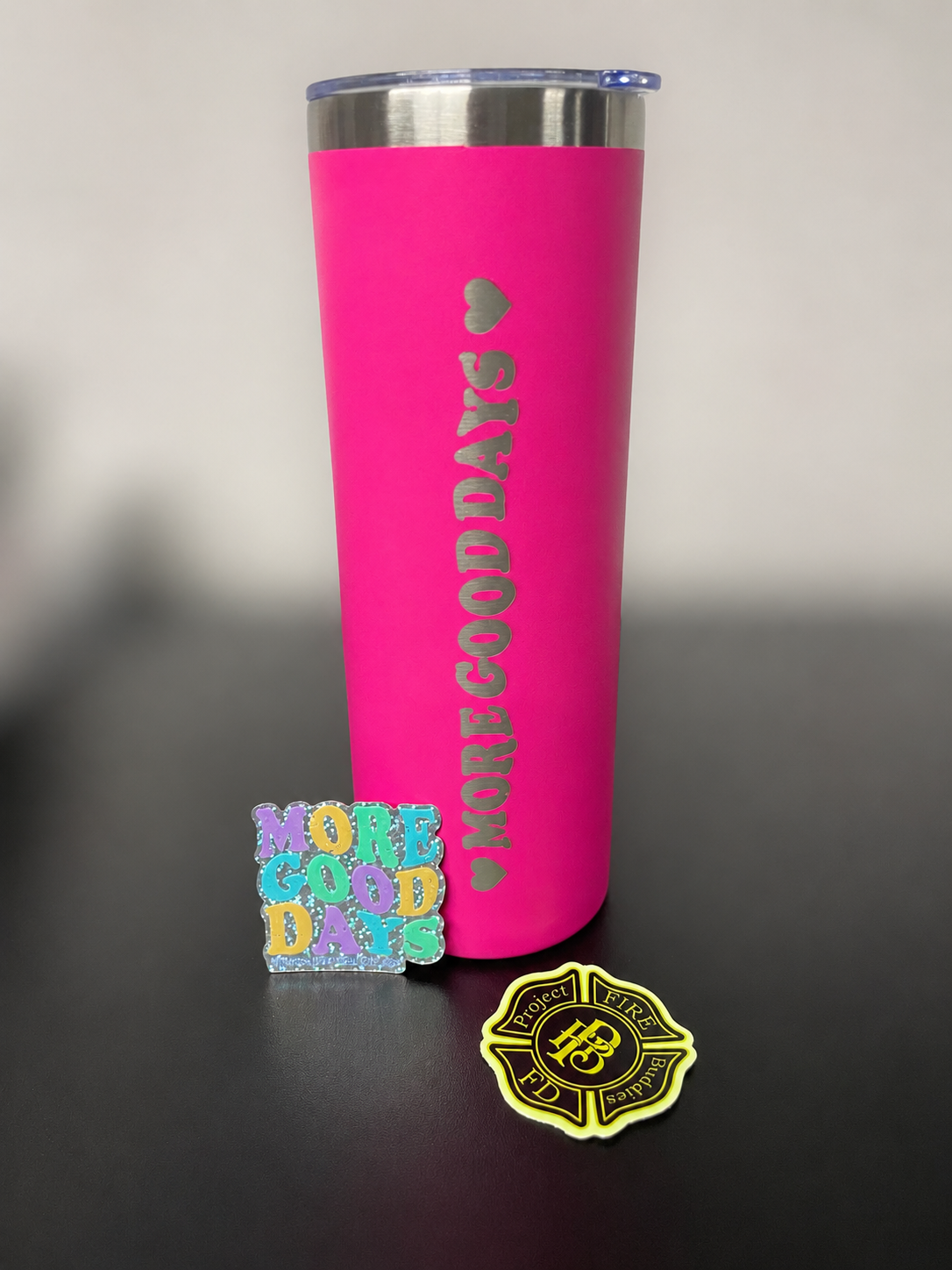 PFB 20 oz Skinny tumbler with Decals