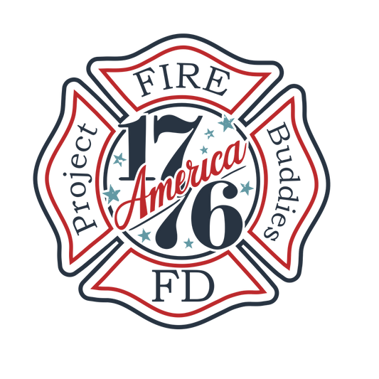 Heroes Across America 1776  3x3 Decal