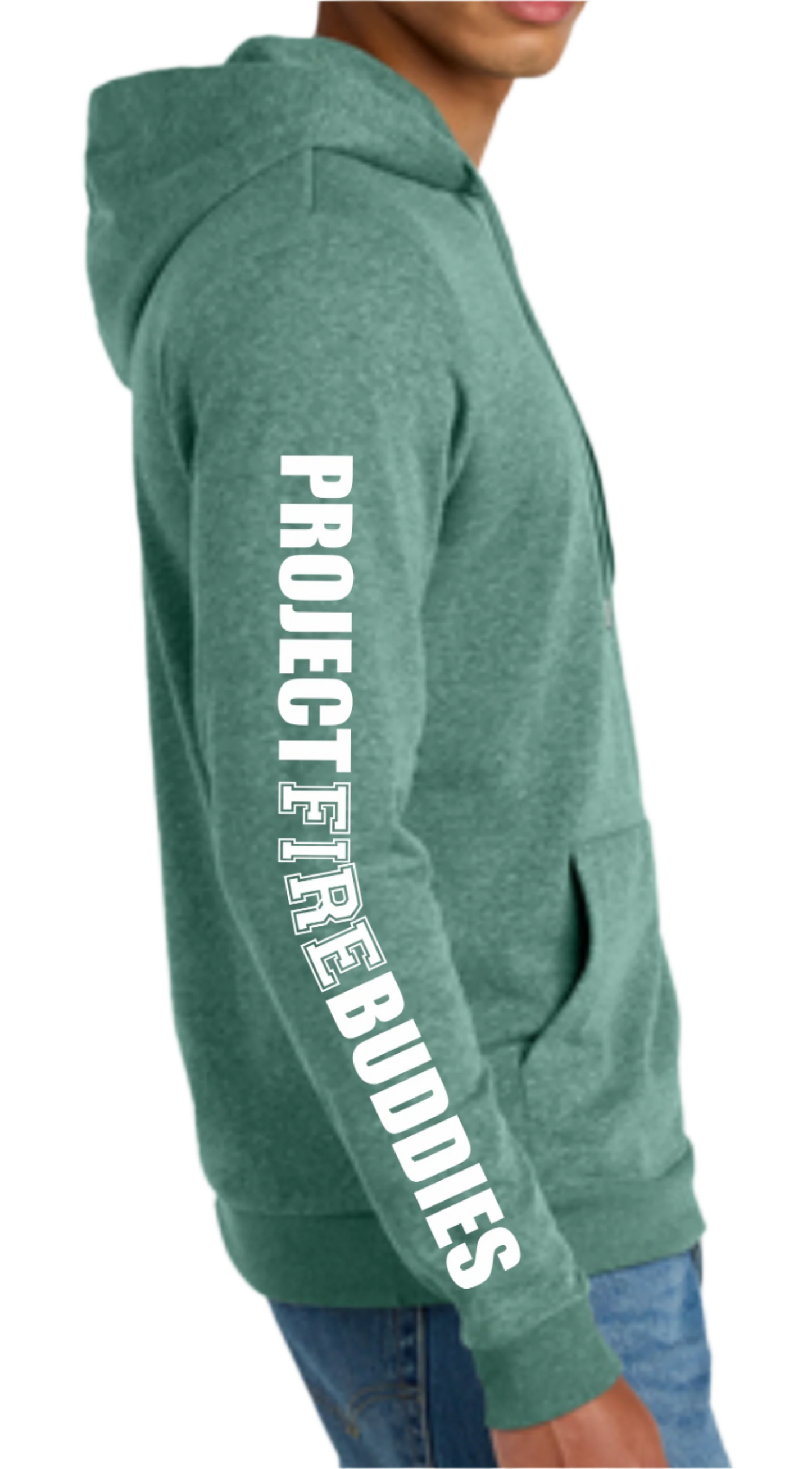 PFB Perfect Tri Fleece Pullover Hoodie (medium weight)