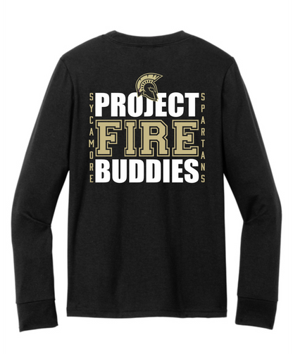 PRE-SALE-YOUTH Sycamore Spartans PFB Brand Perfect Tri Long Sleeve Tee