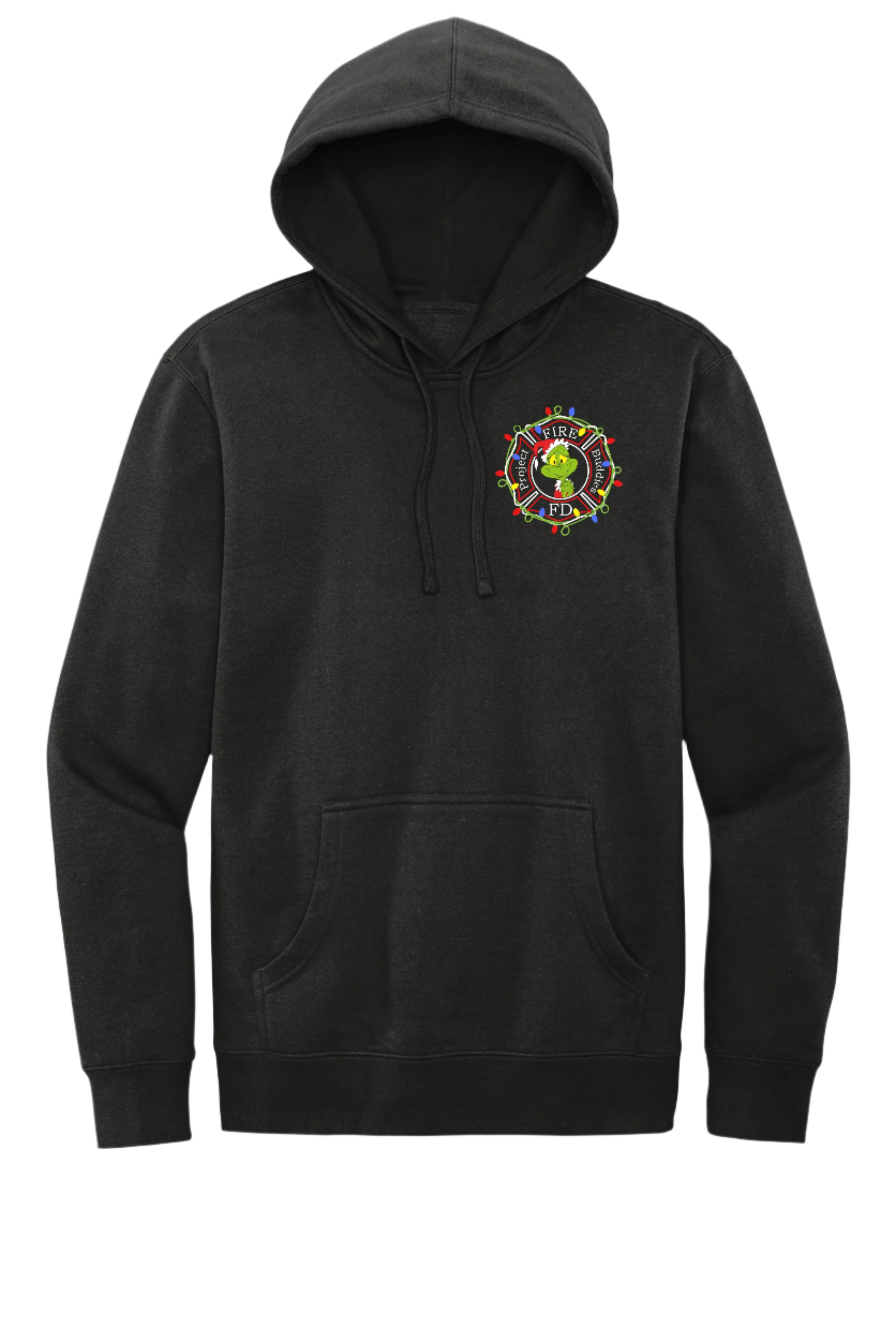 Black grinch hoodie cheap