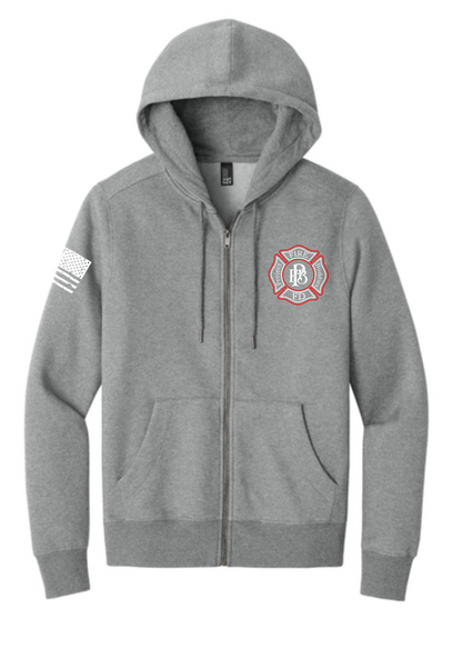 NEW! PFB Perfect Weight Fleece Full-Zip Hoodie