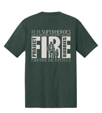 NEW! PFB FIRE - Real Superheroes Tee