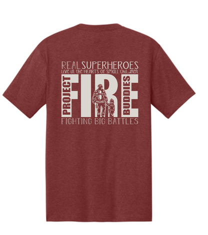 NEW! PFB FIRE - Real Superheroes Tee