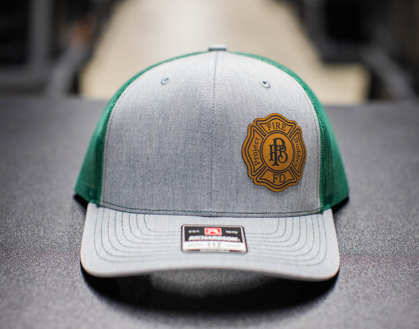 PFB Richardson Leather Patch - Snapback Trucker Cap - 112