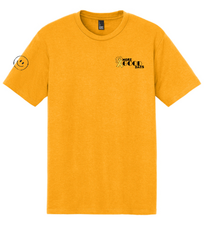 PRE-SALE UNISEX-Childhood Cancer Awareness More Good Days Tee