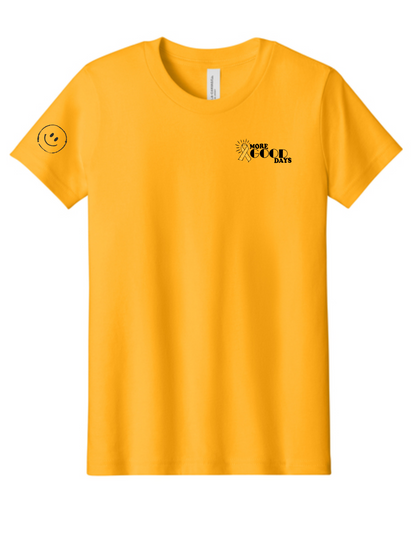 PRE-SALE Youth Childhood Cancer Awareness PFB More Good Days Tee
