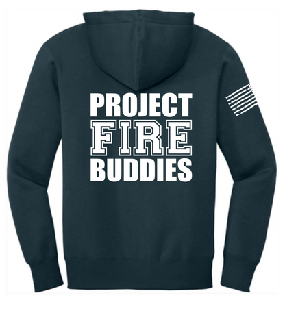 NEW! PFB Perfect Weight Fleece Full-Zip Hoodie