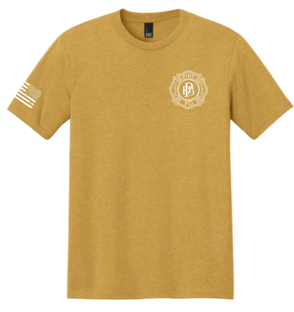 PFB Brand Perfect Tri Tee with American Flag