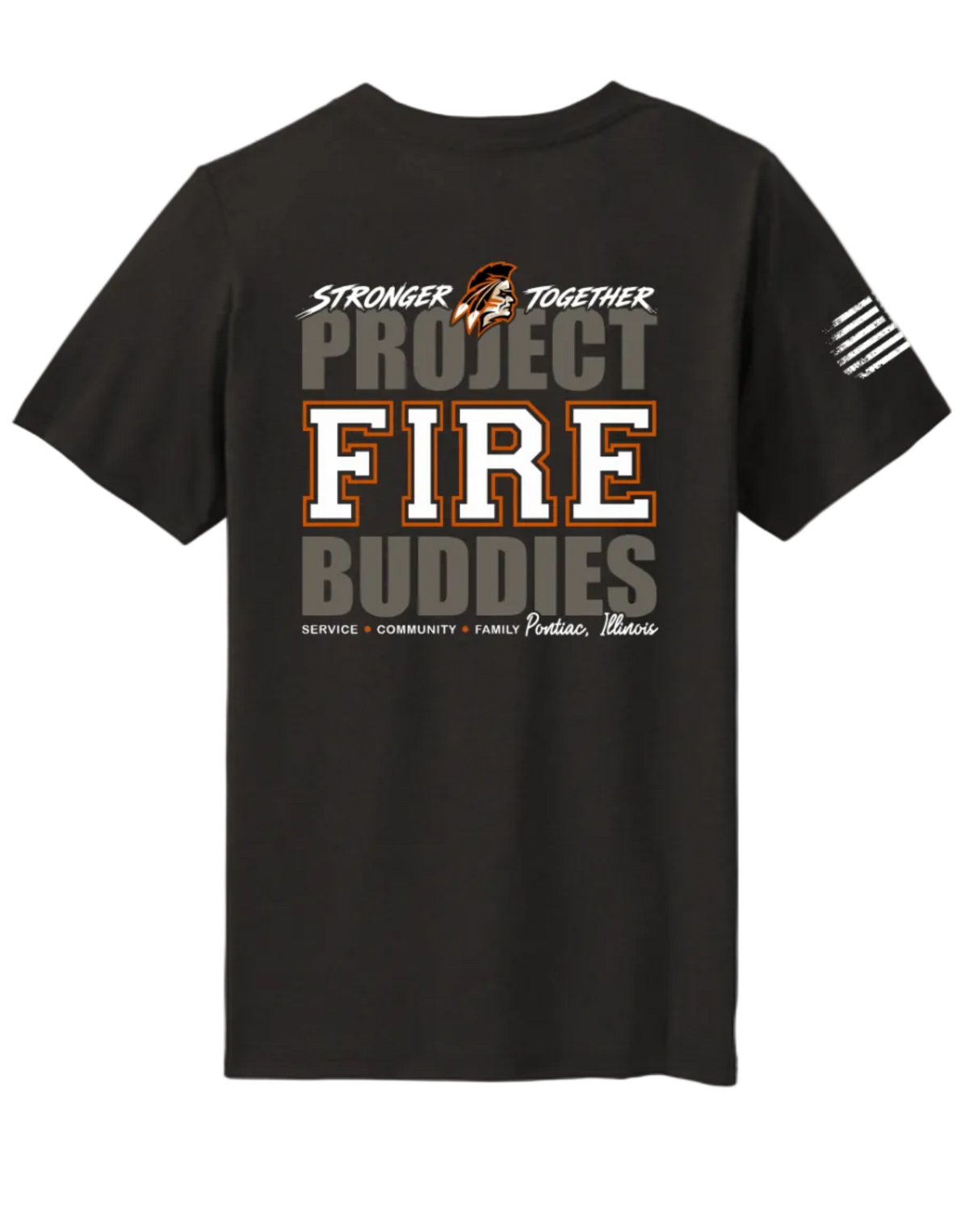 PRE-SALE-Youth Pontiac Stronger Together PFB Tee