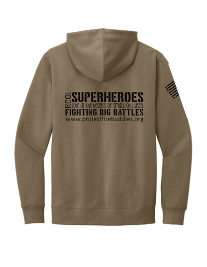 NEW! Real Superheroes UNISEX Fleece Pullover Hoodie
