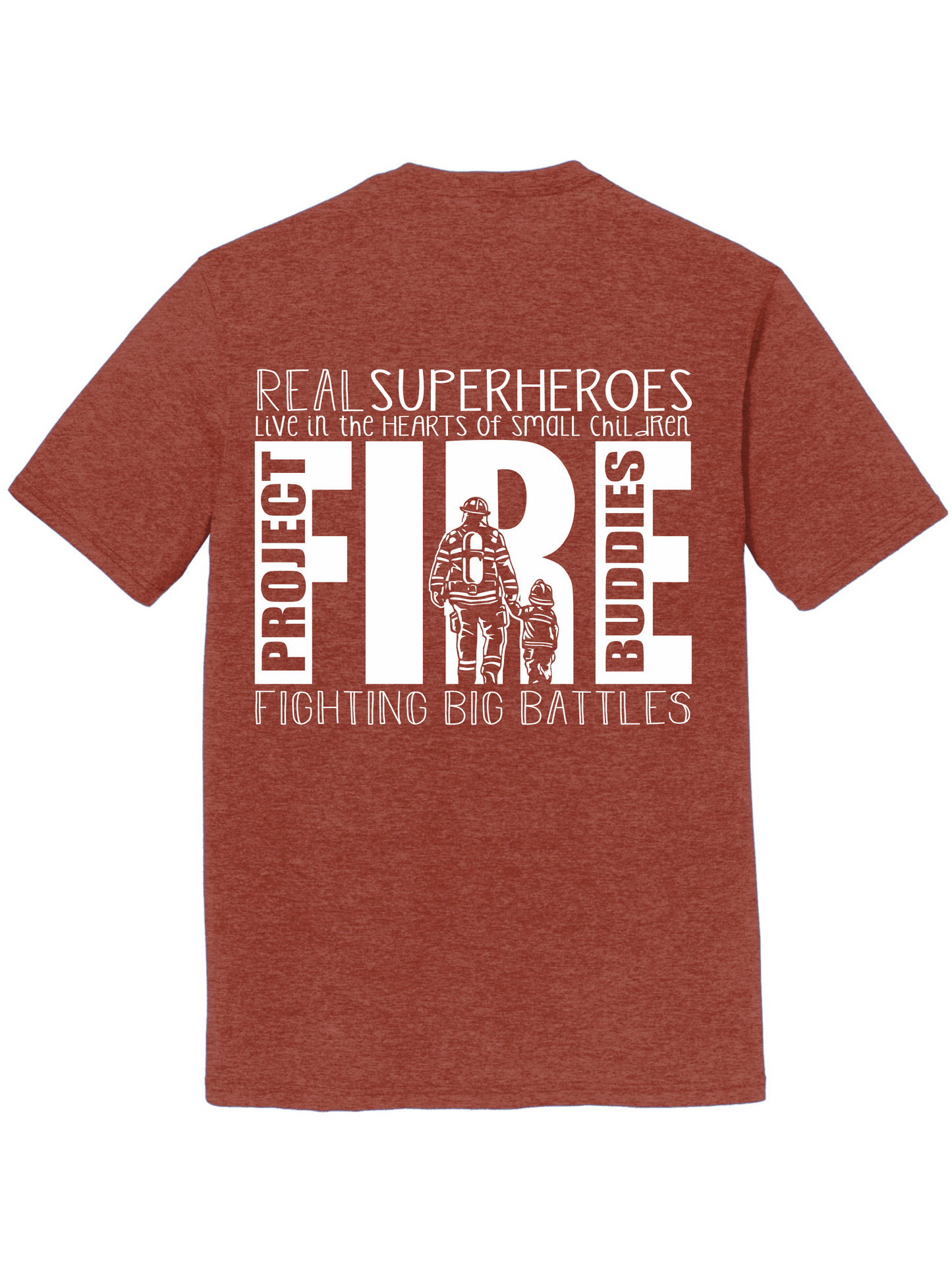 2023 PFB Real Superheroes T-shirt