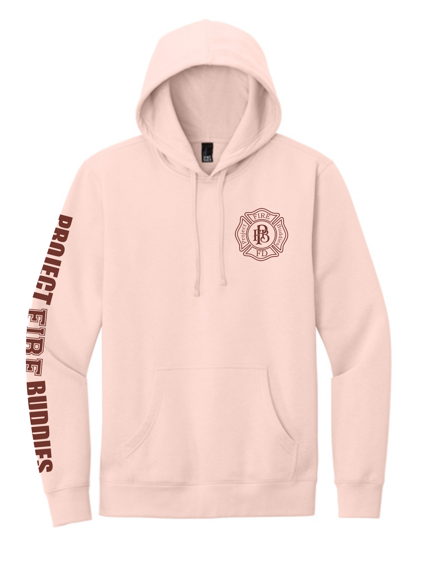 NEW! PFB Brand UNISEX Fleece Pullover Hoodie with ARM DESIGN