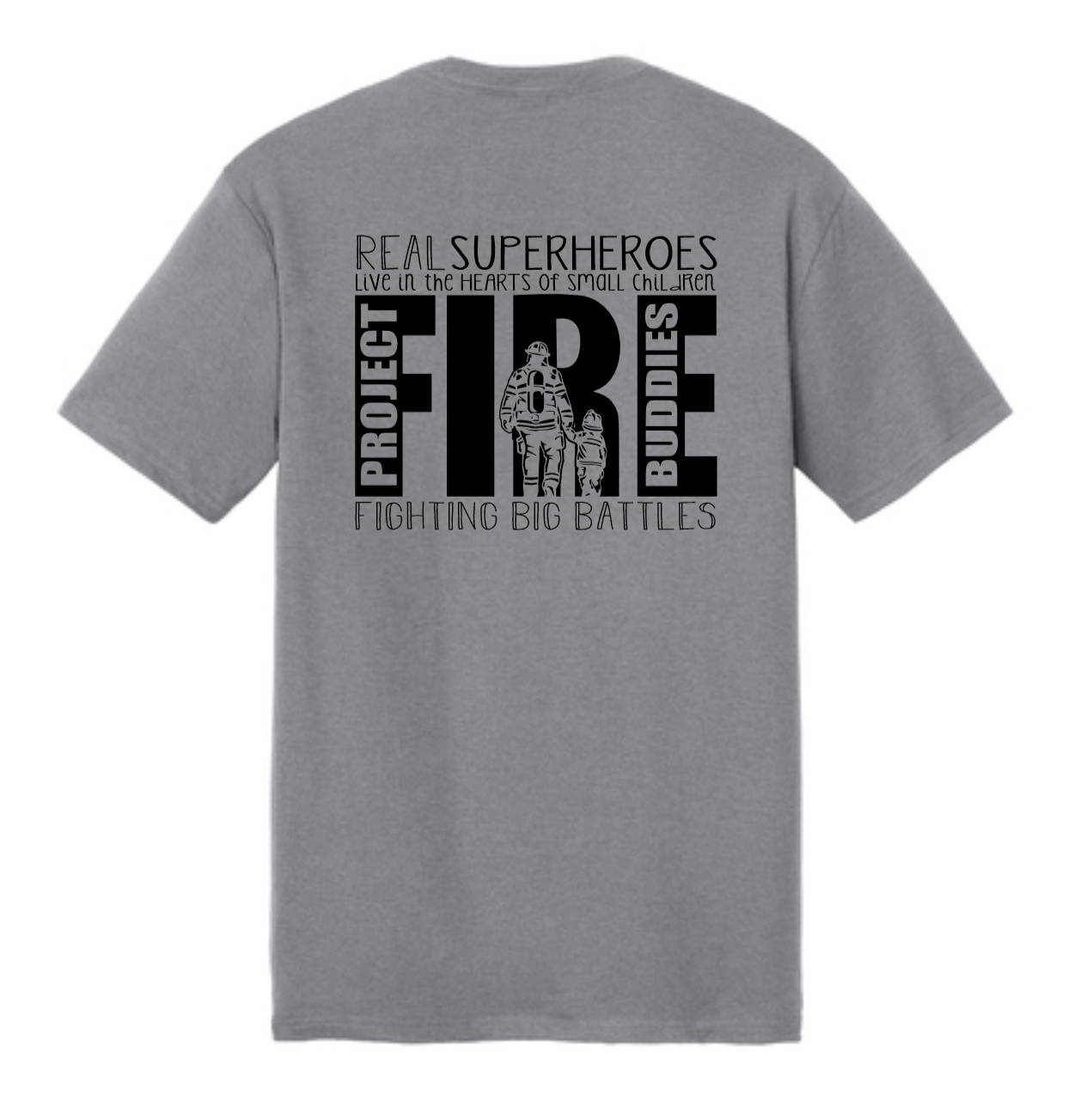 NEW! PFB FIRE - Real Superheroes Tee