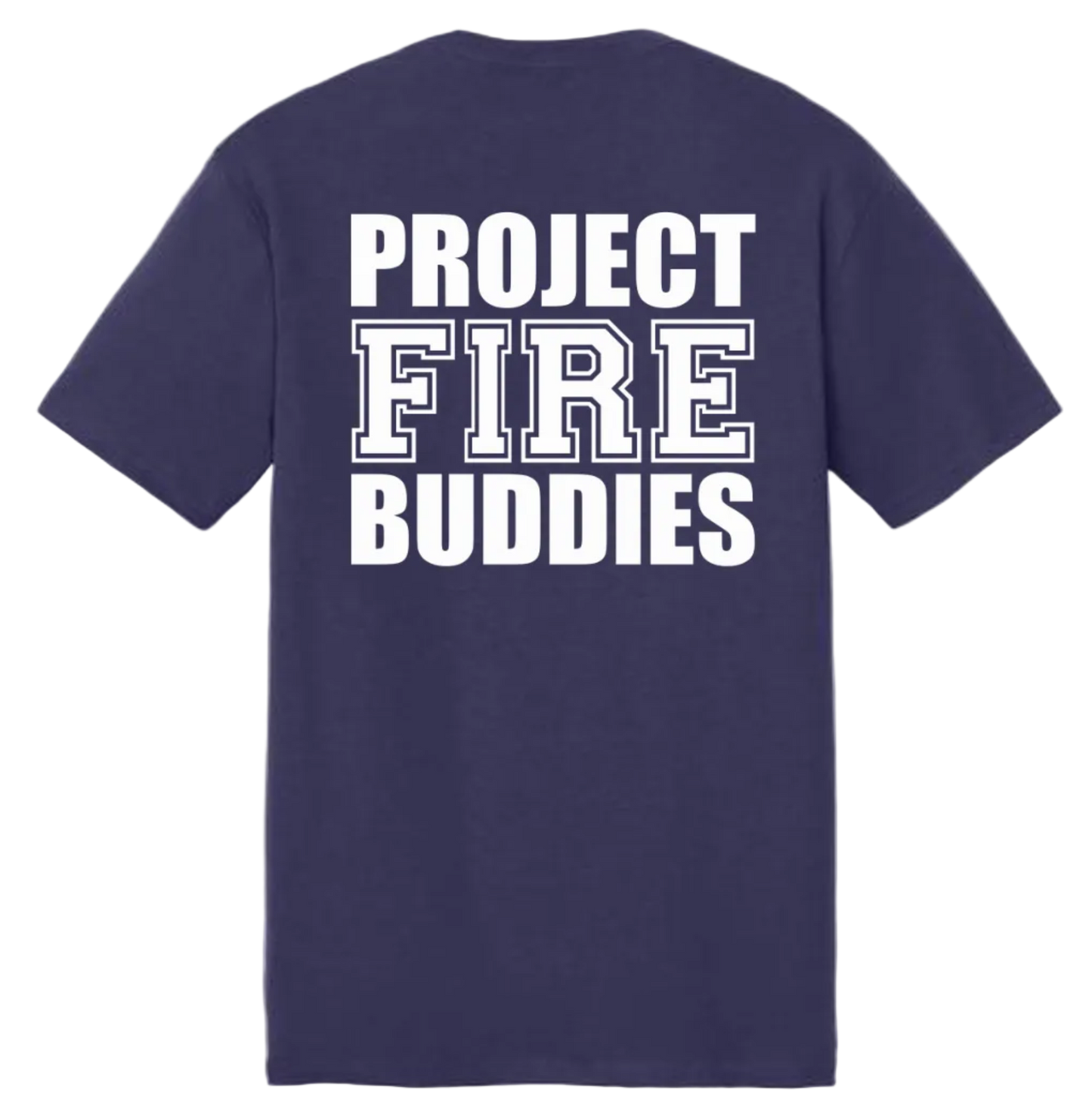 PFB Brand Perfect Tri Tee with American Flag