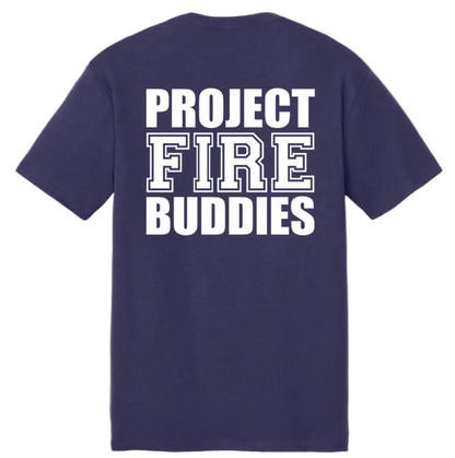 PFB Brand Perfect Tri Tee with American Flag