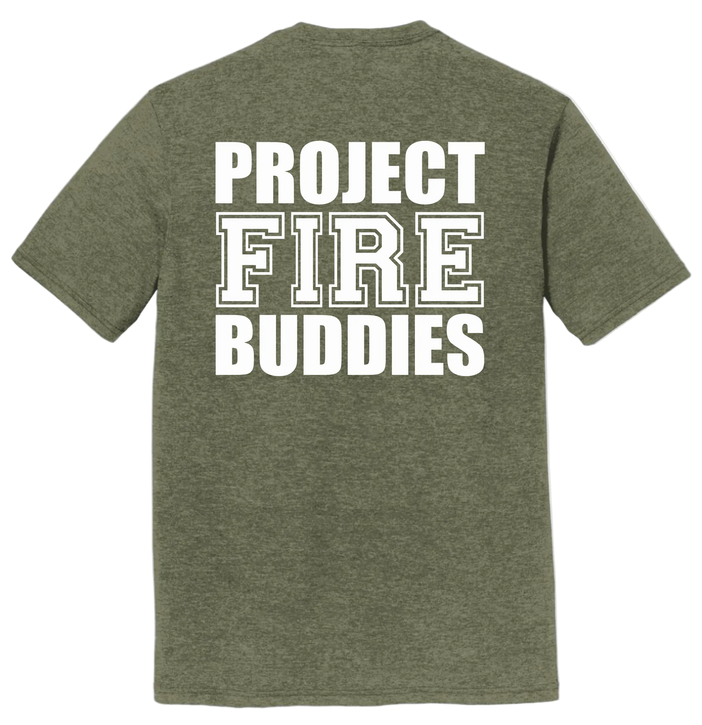 U-Perfect Tri Tee with American Flag-PFB