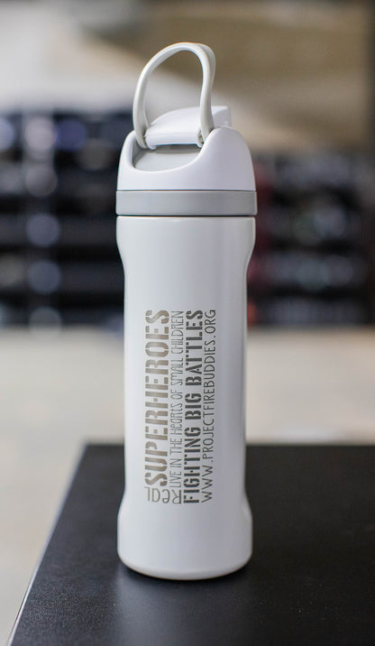 Real Superhero 24 oz engraved tumbler