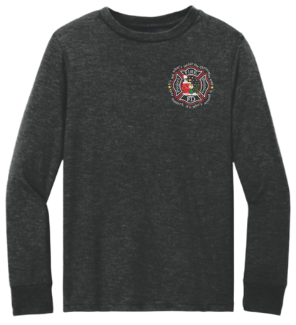 (Limited Time) YOUTH PFB Charlie Brown XMAS Youth Perfect Tri Long Sleeve Tee
