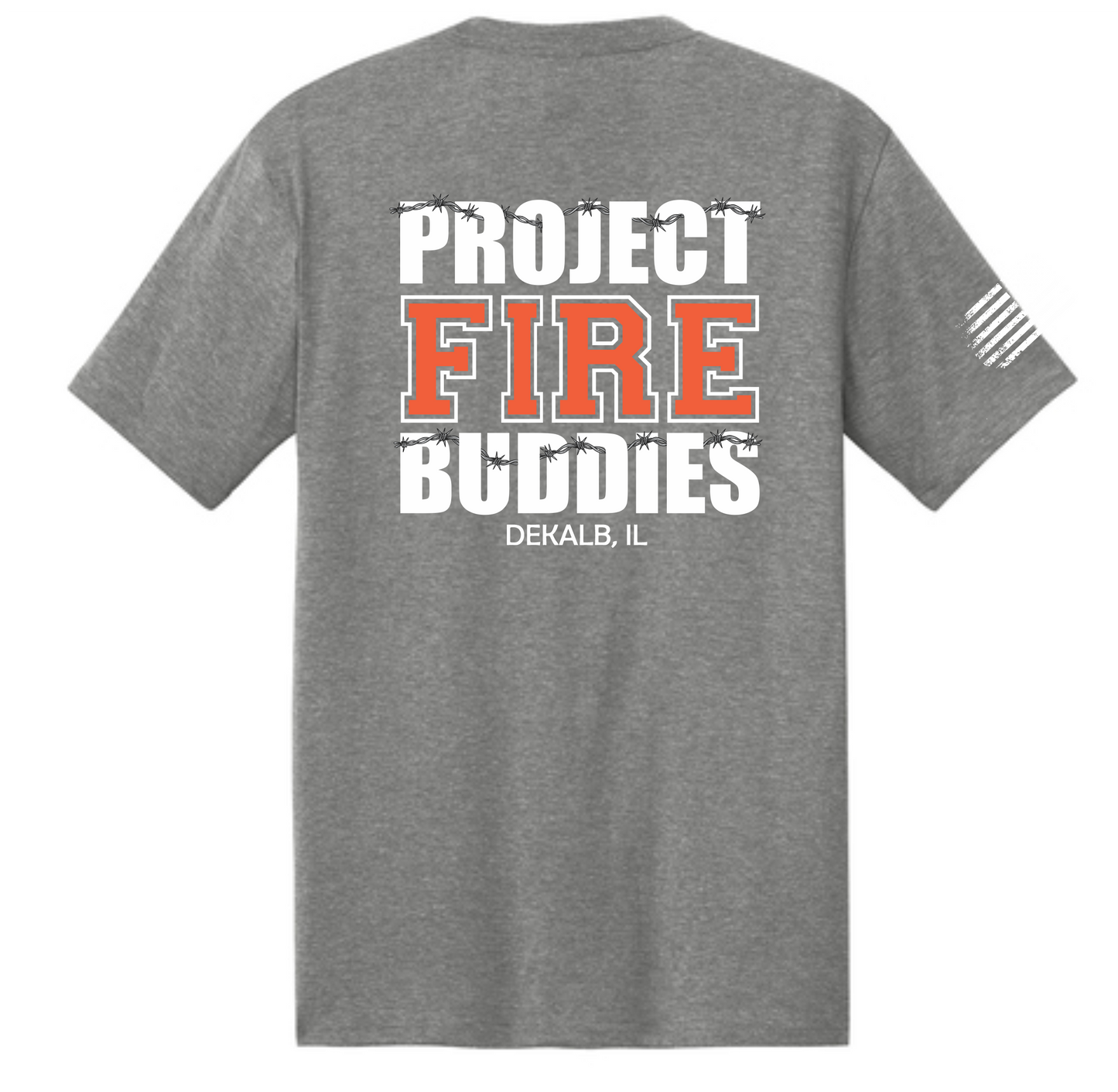 PRE-SALE-Unisex DeKalb PFB Perfect Tri Tee