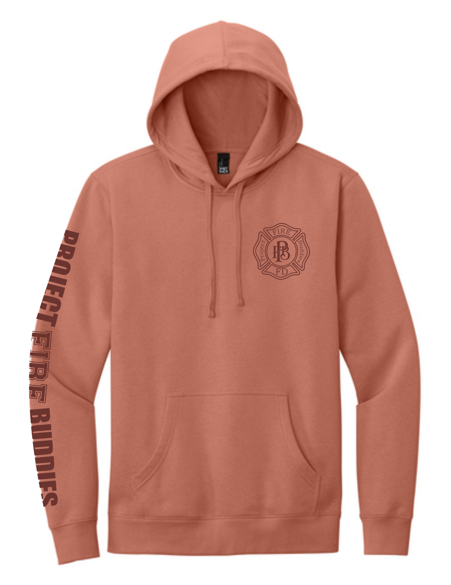 NEW! PFB Brand UNISEX Fleece Pullover Hoodie with ARM DESIGN